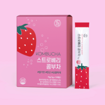 힐스랩 콤부차 스트로베리 5g 15개입 분말스틱, 15포, 1개
