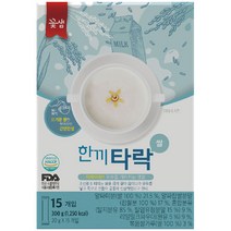 꽃샘 한끼 타락 쌀 300g 15T/타락죽