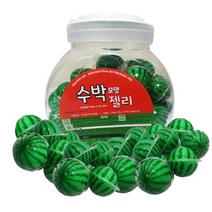 수박모양 젤리 60개 한통 세트 수박 젤리 쫀뜩쫀득 젤리