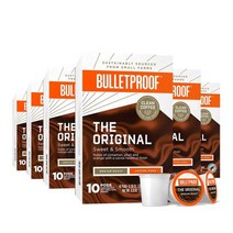 Bulletproof 방탄 오리지널 미디엄 로스트 싱글 서브 팟 60 카운트 과테말라 콜롬비아 엘살바도르산 100% 아라비카 커피…, 1 Count (Pack of 60)