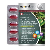 (2+1)식후 혈당엔 바나바1450mg x180정 내츄럴플러스, 식후 혈당엔 바나바1450mg(3개)