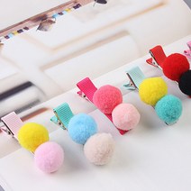 분홍딸기 MD267199 포인트방울 미니집게핀 1세트(3p)