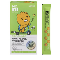 마이니 일동제약 지니키즈 면역 비타젤리 15p, 225g, 9개