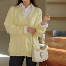 딕토 V루즈핏 가디건