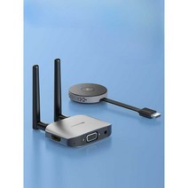 HDMI 무선 송신기 셋톱박스 TV 실시간 전송 4K 스마트, (업그레이드모델)G9W세트수신기x1+송신기x1