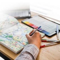 스테들러 카라트 125 전문가용 고급 수채색연필 연필색연필 컬러링, 38