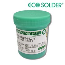 SENJU 센쥬 무연크림납 M705-GRN360-K2-V 은3% (500G) 무연크림솔더, 1개