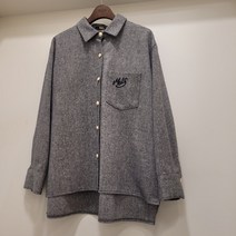 멜본 멜본 stbl22np2 홈스펀 자수셔츠 블라우스