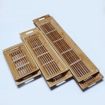 대나무 쌈 채반 25cm/ 야채 상추 접시 간식바구니 그릇 주방용품 쌈밥집 조리용품
