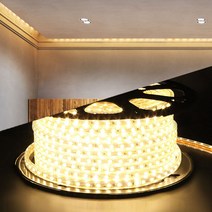 LED 칩형 플렉시블 논네온 50m단위 줄네온 네온사인, LED칩형 플렉시블50m_웜화이트