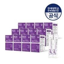 침침한 눈 에 좋은 블루베리맛 분말 가루 루테인 건강 영양제, 60g, 12개