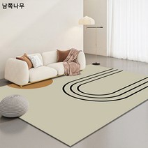 가을 겨울 侘 적풍 거실 러그 스트라이프 프린트 홈 서재 러그 소스 메이커 캐시미어 카펫