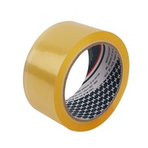 보우 포장용 OPP 중포장 박스테이프 40m, 황색, 50개