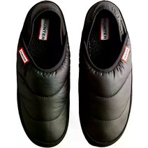 헌터부츠 여성용 푸퍼 슬리퍼 블랙 10 미디엄 US Puffer Slippers