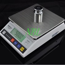 저울 전자 계량기 스케일 주방 디지털 카페 산업용 측정기 무게 다용도3000g 0.1g, 5kgx0.1g