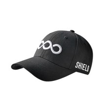 쉴드 시그니처 스포츠 헬스 골프 캐주얼 모자, 02_블랙