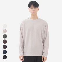 라틱 남자 소프트 스판 니트 라운드 빅사이즈 스웨터