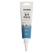 오공 틈새메꿈씰(튜브타입100ml)균열 크랙충진 벽보수 _ 2023895EA, 쿠팡 본상품선택