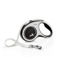 독일 플렉시 뉴컴포트 코드&테이프 강아지 애견 산책 자동줄 리드줄 정식수입원 2년보증, 02.브랜뉴 컴포트 테이프, 블랙