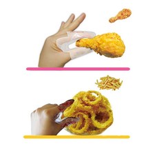 손가락비닐장갑 일회용손가락비닐장갑 핑거넵 핑거냅 핑거랩_17699EA_17699EA, 1