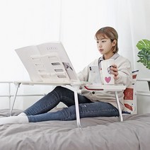 히키스 독서대 서랍식 수납 인체공학 베드트레이 E6S, 혼합 색상