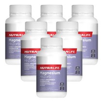 뉴트라라이프(Nutra-Life) 뉴트라라이프 마그네슘 스트레스 이즈 60 캡슐 X 6개, 360캡슐, 1세트