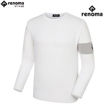 (레노마골프) 남성 조직MIX 라운드넥 스웨터 RMSRL1252-101