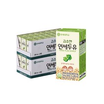 연세두유 고소한 연세두유 당뇨에좋은 건강두유 190mlx48팩, 단품