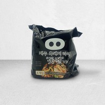 제주도 특산품 제주 흑돼지 라면 돗멘 봉지라면 108g x 4개