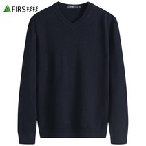 스웨터 남성 2023 가을 겨울 신작 라운드 넥 따뜻한 베이스 두꺼운 탑 스웨터