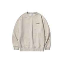 OIOI 오아이오아이 BASIC LOGO SWEATSHIRTS OATMEAL