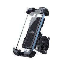 베이직기어 플렉티브 자전거 핸드폰 거치대, 블랙, 1개