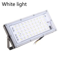 스포트라이트 스포트라이트 야외 조명 110V 가로등 투광 LED 프로젝터, 한개옵션1, 01 White