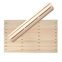 편백나무 롤링 발매트 중 민자 / 욕실 화장실 현관 베란다 발판, 없음