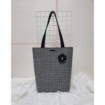 블랙앤화이트 에코백