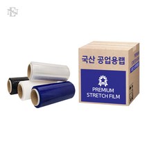 (국내산 미니 스트레치필름) 공업용랩 미니랩 이사 포장 소포장, 미니랩 투명 23T-230M, 166mm (1박스 4롤)