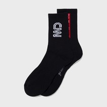 씨엔엔 어패럴 스타일 로고 삭스 BLACK STYLE LOGO SOCKS