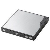 로지텍 (ELECOM) Blu-ray 디스크 드라이브 for Mac USB3.0 실버 LBD-PMJ6U3MSV