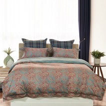 [소프라움] 셀라 순면 홑겹이불커버 퀸 (레드)