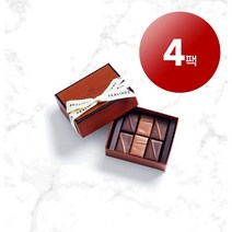la maison du chocolat 라메종뒤쇼콜라 프랑스 정통 수제 명품 프랄린 초콜릿 6개입 44g Pralines box chocolates, 4팩