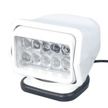 해루질써치 7inch 60w led 원격 제어 서치 led 스포트라이트 4x4 수중렌턴, 50w 흰색