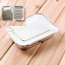 10p 은박도시락 알뜰형B 10 SET 20x15cm 플라스틱포장용기 고급도시락용기 돈까스용기 일회용종이용기 단체도시락 도