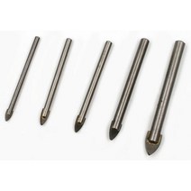 욕실 주방 타공 임팩드릴 비트날 만능 타일 기리 화살촉 벽둟기 유리구멍 대리석 벽뚫기 벽, 8mm NO.75695