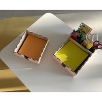 하이오즈 자작나무 원목 색종이 정리함 수납함 1000장, 칸막이형