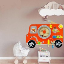 9종 놀이판 어린이집 벽걸이 감각 놀이터 자동차 10개월아기 17개월아기 13개월아기 아이