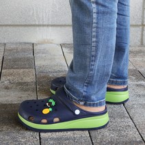 남성 키높이 경량 아쿠아 슬리퍼 샌들 E601