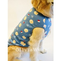 대형견 잠옷 3xl 4xl 5xl 강아지 잠옷, 6XL-가슴둘레 94 길이 74, G