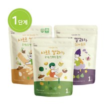 지구대장 유기농 아기간식 사르르 쌀과자 1단계 25g 6입 현미 단호박 자색고구마, 단호박 롱스틱 6입