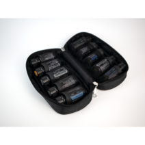 검정 파우치 아로마 에센스 화장품 정리함 15ml 공병 파우치