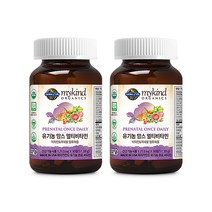 [리뉴얼] 마이카인드 유기농 임산부 맘스 멀티비타민 1713mg x 30정, 2개